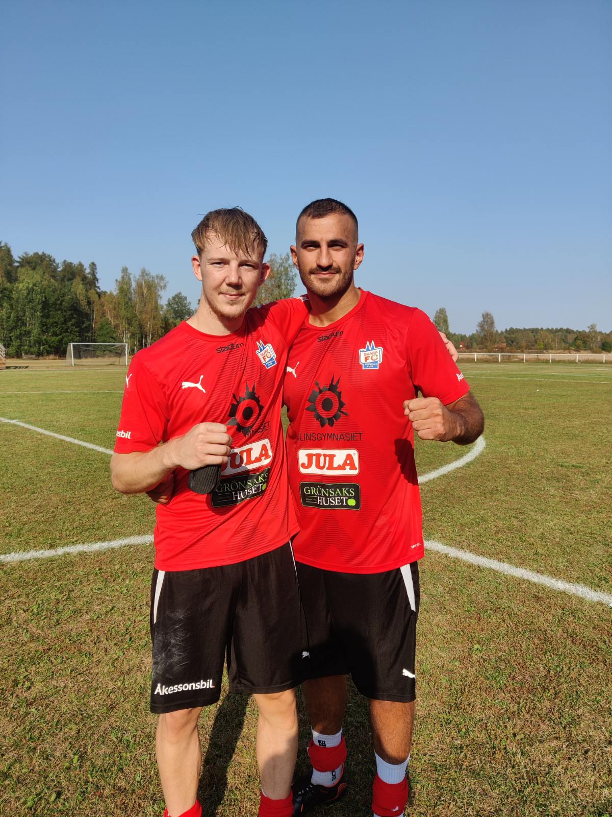 Skara vinner igen. 2-0 och Morell-Sahlqvist var bäst på plan.